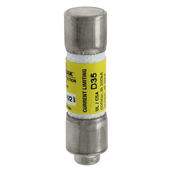 Fuse-link, LV, 1.5 A, AC 600 V, 10 x 38 mm, CC, UL, time-delay, rejection-type image 16
