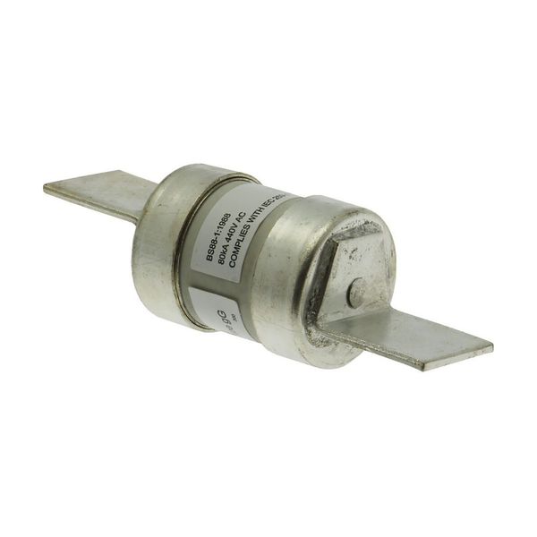 Fuse-link, low voltage, 10 A, AC 440 V, BS88/F3, 27 x 80 mm, gL/gG, BS image 13