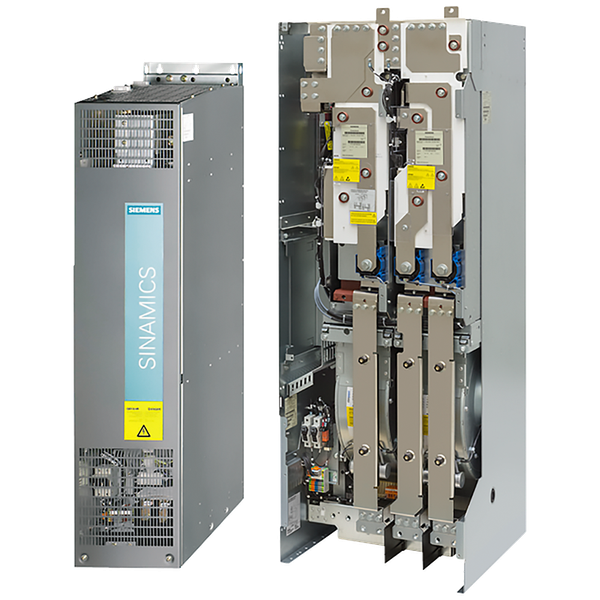 SINAMICS G130 Power Module IP20 500-600V 3AC, 50/60 Hz, 330A Type rating: 200kW 6-pulse supply without power recovery design CIM incl. Drive-CLiQ cable image 1