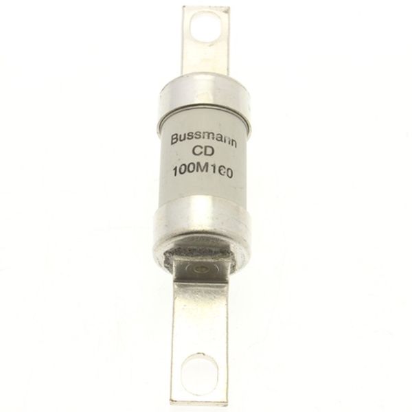 Fuse-link, LV, 100 A, AC 415 V, BS88/B1, 26 x 126 mm, gM, BS, 100M160 image 2