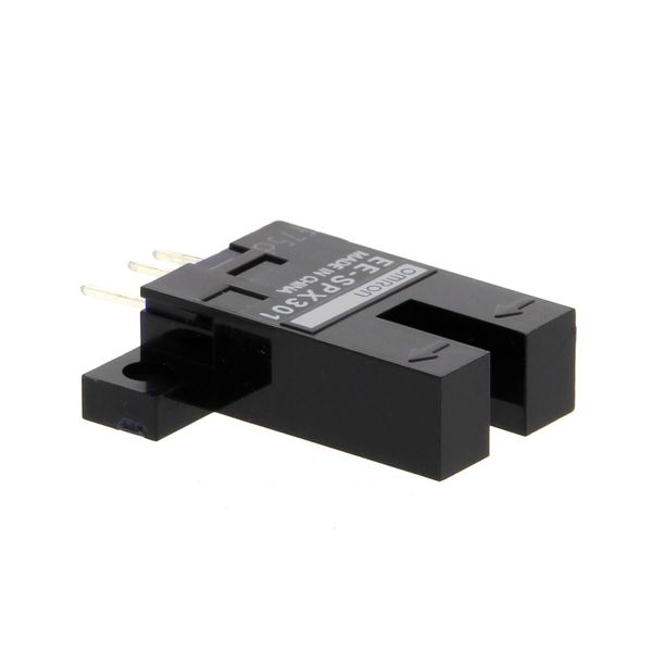 Photomicro sensor, slot type, 3.6 mm, D-ON, NPN, connector image 3