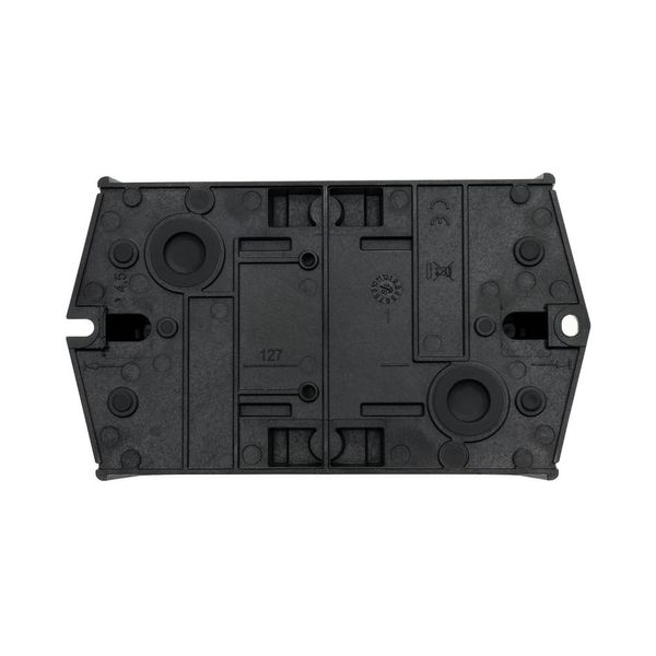 Insulated enclosure, HxWxD=120x80x95mm, +mounting rail image 42