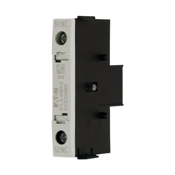 Auxiliary contact module, 1 pole, Ith= 16 A, 1 NC, Side mounted, Screw terminals, DILA, DILM7 - DILM15 image 8