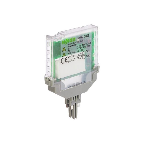 Relay module Nominal input voltage: 24 … 230 V AC/DC 1 make contact image 3