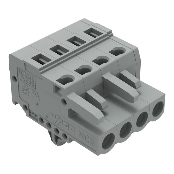 231-104/008-000 1-conductor female connector; CAGE CLAMP®; 2.5 mm² image 1