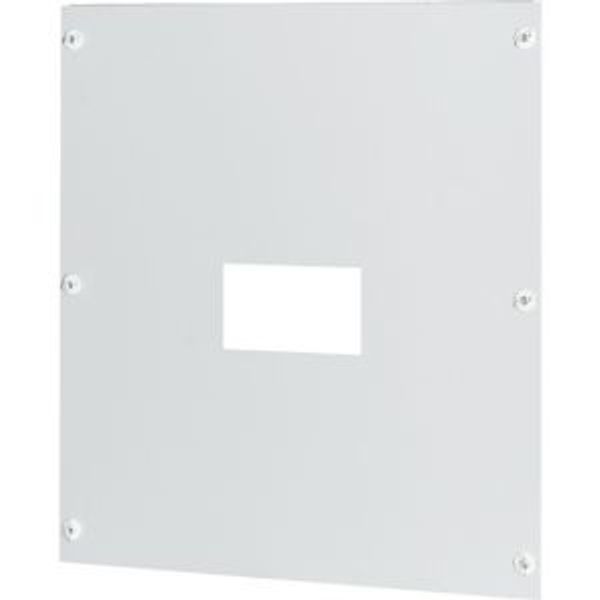 Front plate single mounting NZM4 for XVTL, vertical HxW=800x400mm image 2