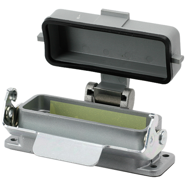 A16 Bulkhead mounted h., IP65 Single locking lever m., p-cover image 1