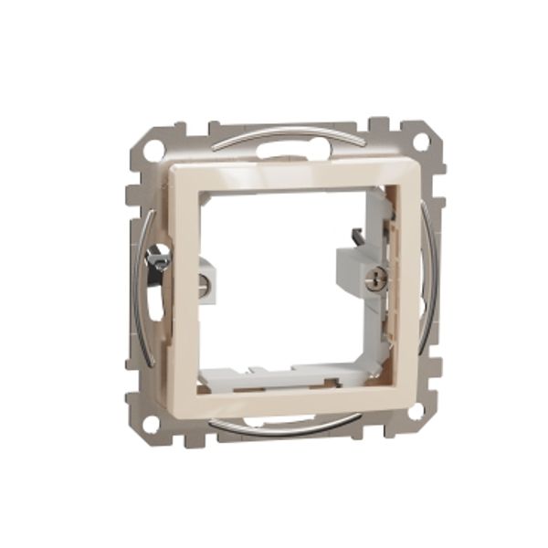 Sedna Design & Elements, 45x45 Adaptor for New Unica & Altira, beige image 3