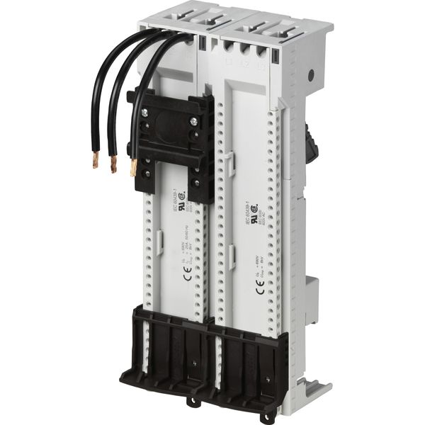 Busbar adapter, 90 mm, 25 A, DIN rail: 1, Push in terminals image 3