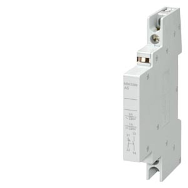 Auxiliary current switch can be attached for residual current operated circuit 5SW3301 image 1