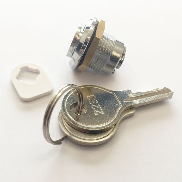Half cylinder lock for TOPO BK080, metal image 3