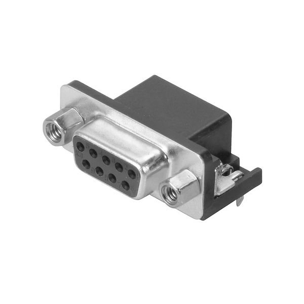 PCB plug-in connector data, Thread-bolt UNC 4-40, Snap-on clip, THT so image 1