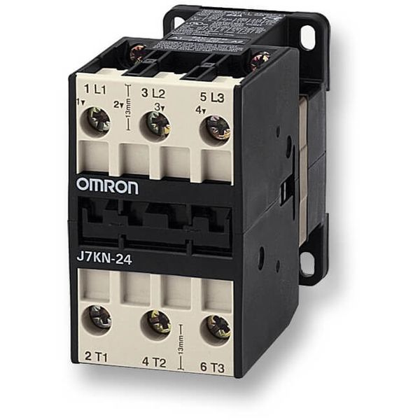 Contactor, 3-pole, 11 kW; 24 A AC3 (380-415 VAC), 500 VAC J7KN9111F image 1