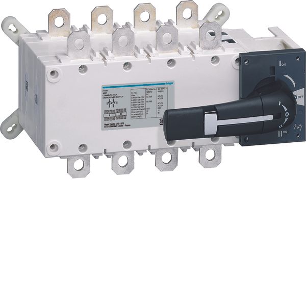 Change-over switch 4P 400A image 1