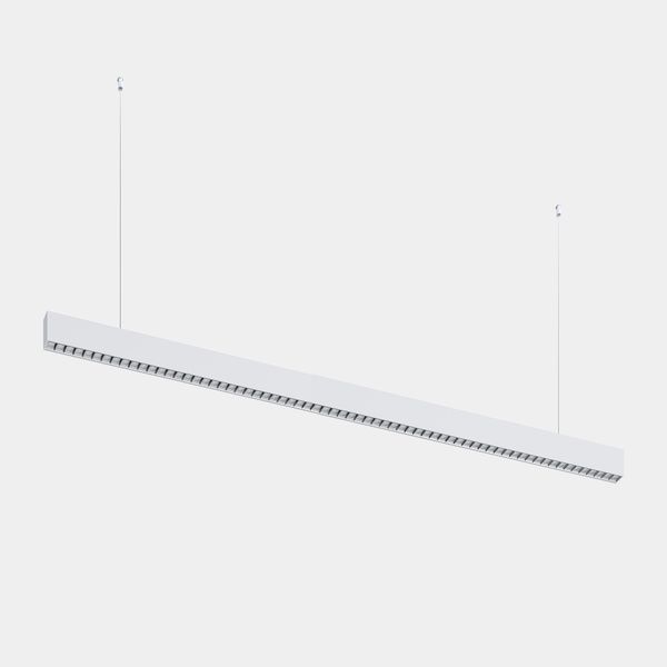 Lineal lighting system Infinite Slim Continuidad Pendant 1680mm 43.1 4000K CRI 90 ON-OFF White IP40 5496lm image 1