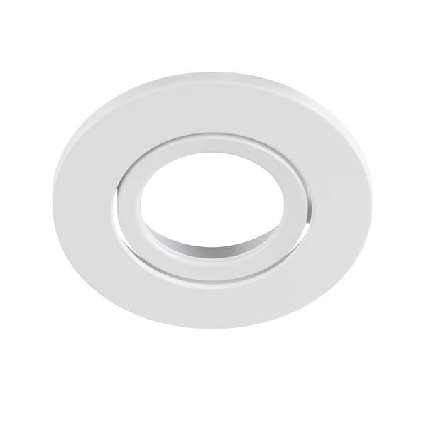 UNIVERSAL DOWNLIGHT Cover, for Downlight IP20, pivoting, round, white image 1