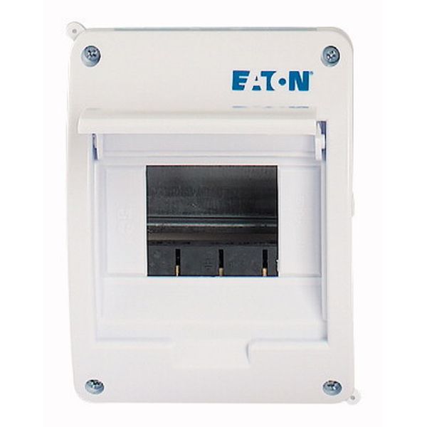 ECO Compact distribution board, flush mounting, 1-rows, 5 MU, IP40 image 1
