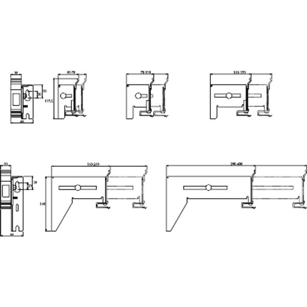 Thorsman - adjustable wall bracket image 3