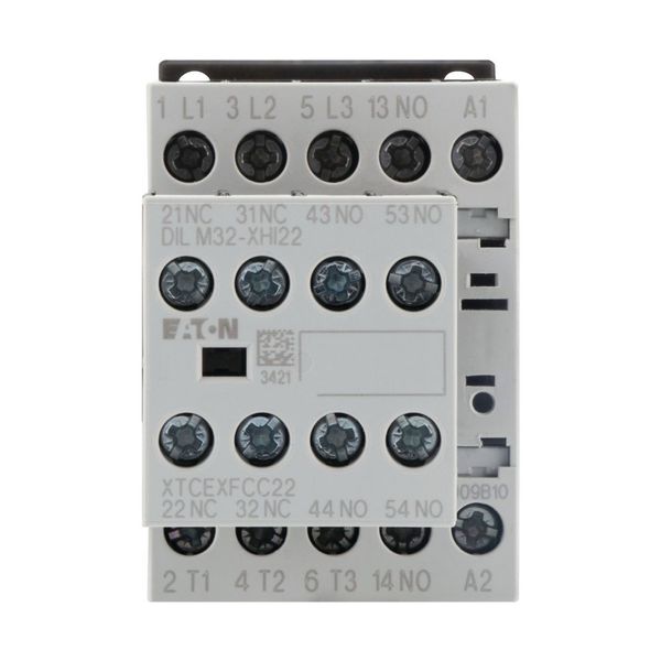 Contactor, 380 V 400 V 4 kW, 3 N/O, 2 NC, 230 V 50/60 Hz, AC operation, Screw terminals image 6