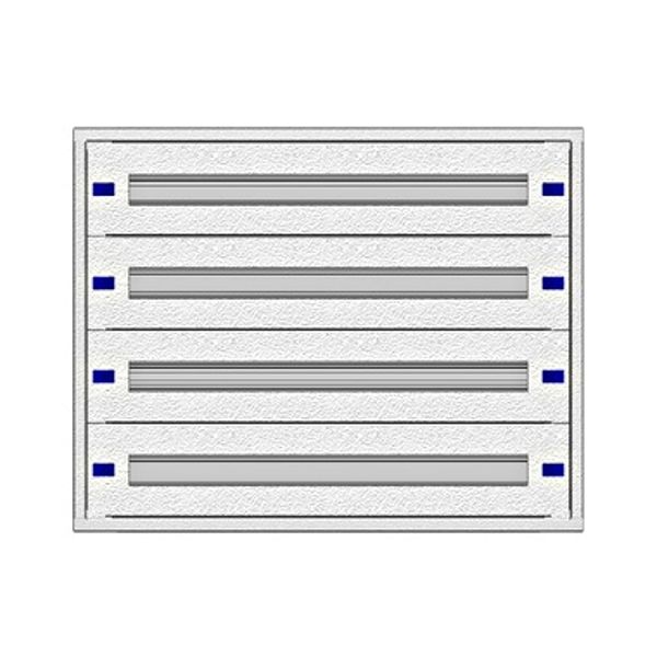 Wall-mounted distribution board 3A-12L, H:640 W:810 D:180mm image 1