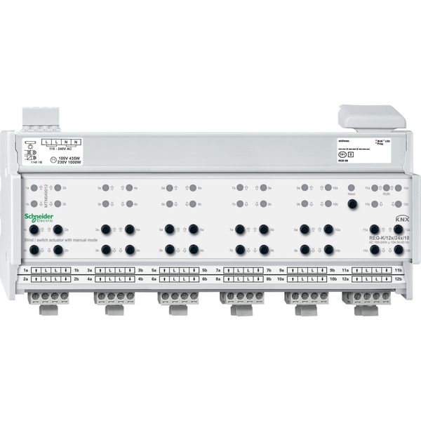 KNX bl.sw.act.REG-K/12x/2 4x/10 w.man.mo image 1