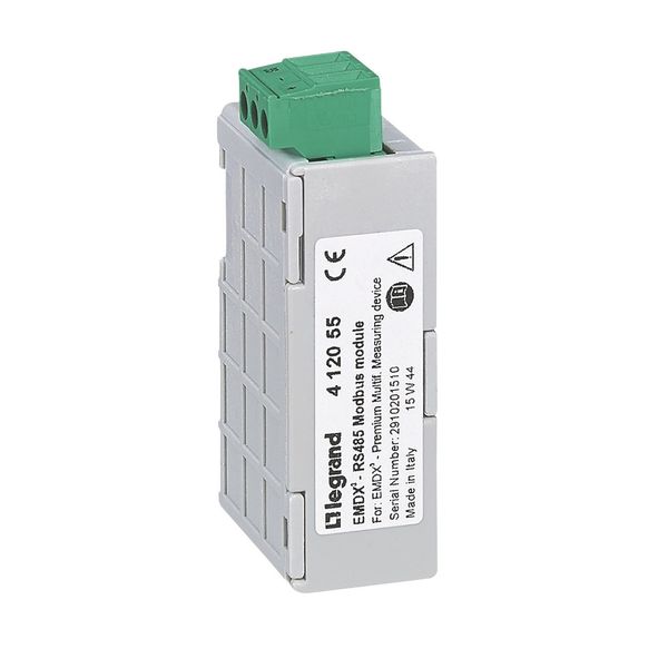Module for EMDX³ Premium - RS 485 communication with Modbus link image 2