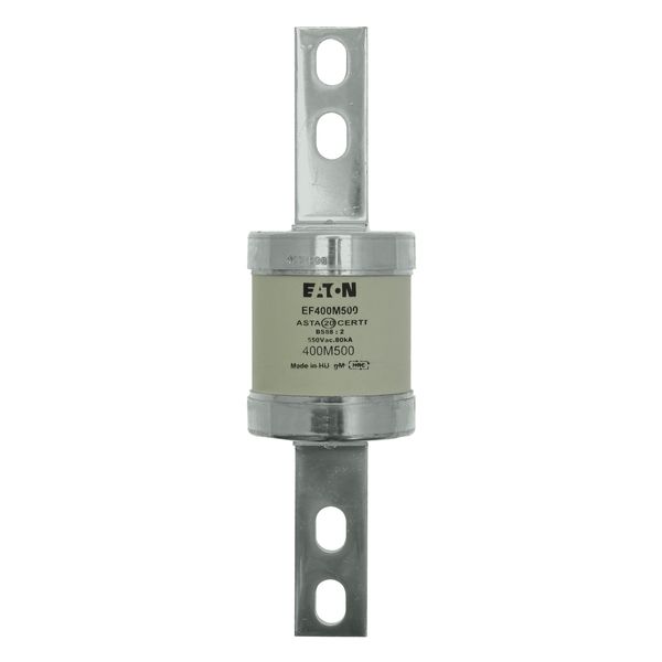 Fuse-link, LV, 400 A, AC 550 V, BS88/C1, 59 x 210 mm, gM, BS, 400M500 image 4