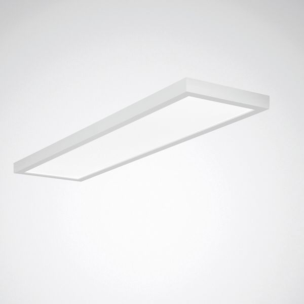 Surface-mounted luminaire Siella D Prisms White ETDD 50W 6000lm Wide reduced glare UGR19 (W19) IK02 3 SDCM 8158251 image 1