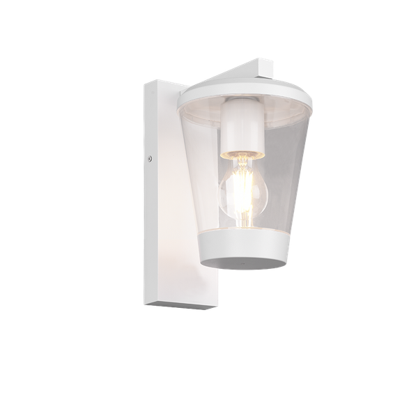 Cavado wall lamp E27 matt white image 1