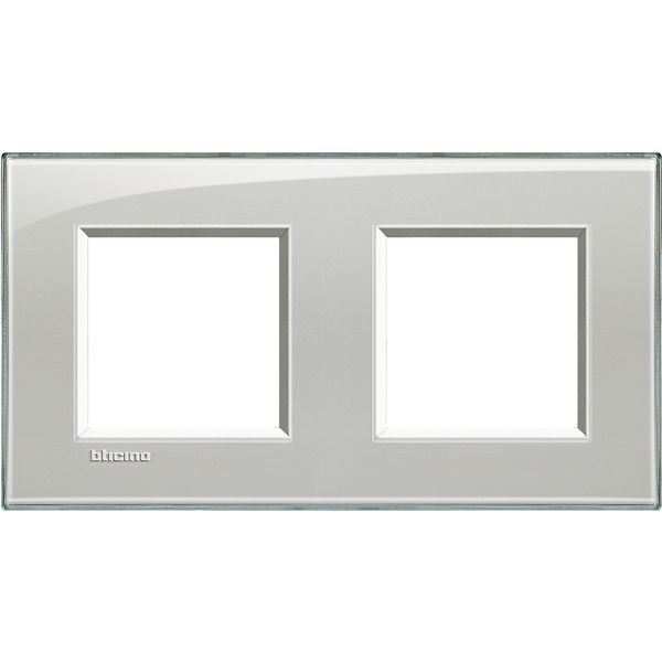 LL - COVER PLATE 2X2P 71MM COLD GREY image 2