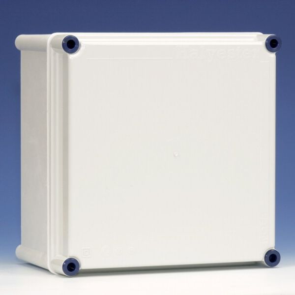 Empty enclosure RAL7035 without mounting plate,  270X270 image 1