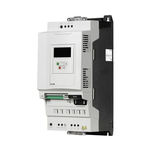 Frequency inverter, 230 V AC, 3-phase, 30 A, 7.5 kW, IP20/NEMA 0, Radio interference suppression filter, Brake chopper, Additional PCB protection, OLE image 18