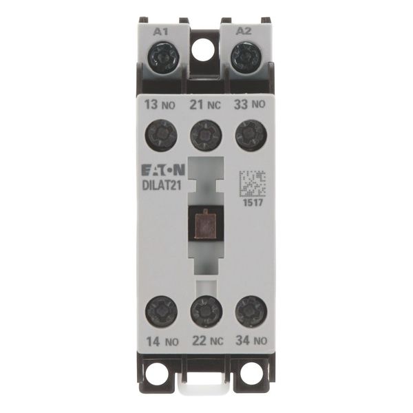 Contactor relay, 230 V 50 Hz, 240 V 60 Hz, 2 N/O, 1 NC, Screw terminal image 5