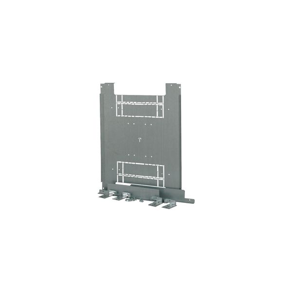 Mounting plate,NZM4,3/4 p,fixed mounted design,W=600mm image 5