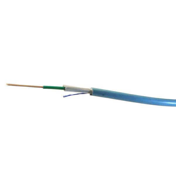 Fiber cable OM4 loose tube 12 cores indoor/outdoor LSZH Cca image 1