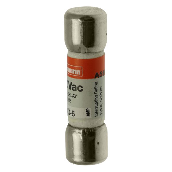 Fuse-link, LV, 6 A, AC 500 V, 10 x 38 mm, 13⁄32 x 1-1⁄2 inch, supplemental, UL, time-delay image 11