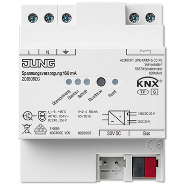 Current source KNX Power supply 160mA image 1