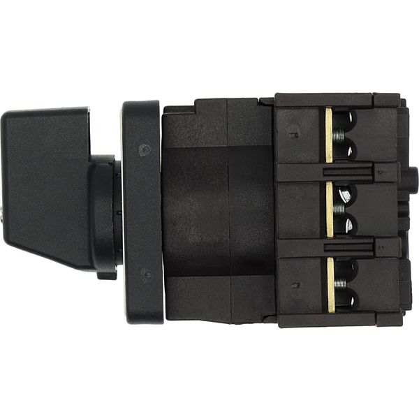 On-Off switch, P1, 32 A, flush mounting, 3 pole, with black thumb grip and front plate image 14