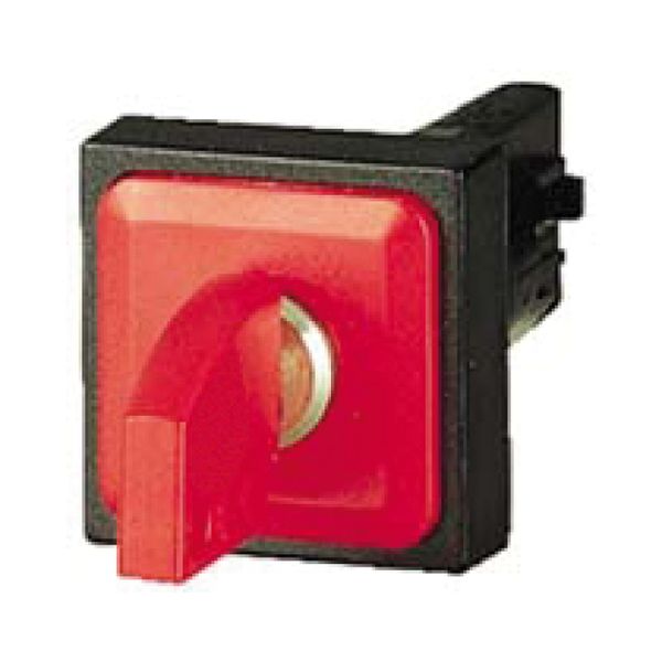 Key-operated actuator, 3 positions, red, momentary image 2