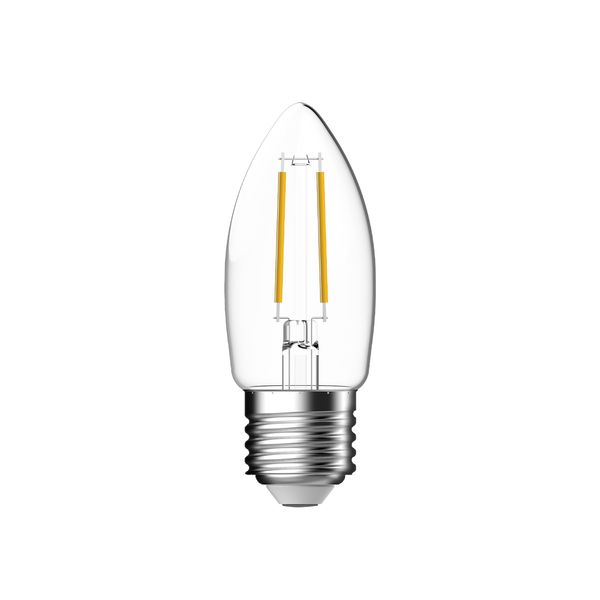 E27 C35 Light Bulb Clear image 1
