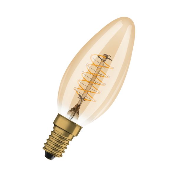Vintage 1906 LED CLASSIC A,B,P SLIM FILAMENT DIMMABLE 3.4W 822 Gold E1 image 5