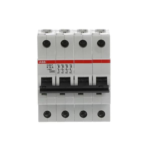 S204P-K16 Miniature Circuit Breaker - 4P - K - 16 A image 7