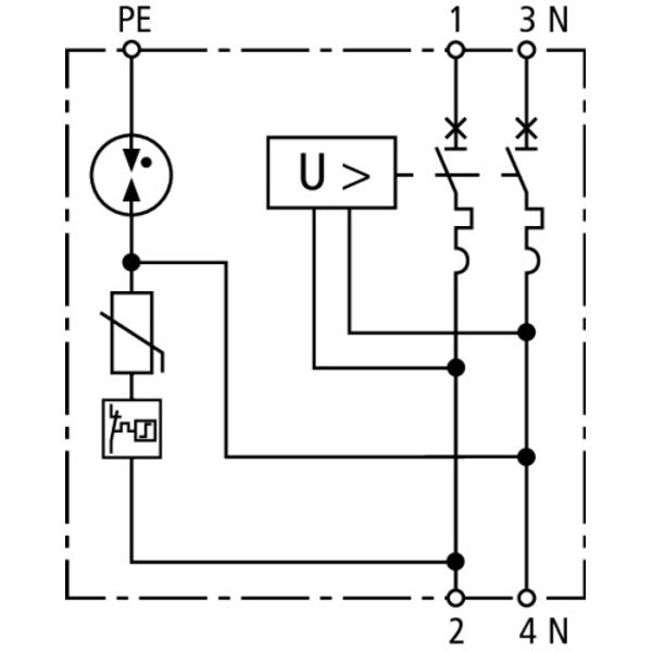 Surge protective devices for circuit breakers     2-pole C25 A image 3