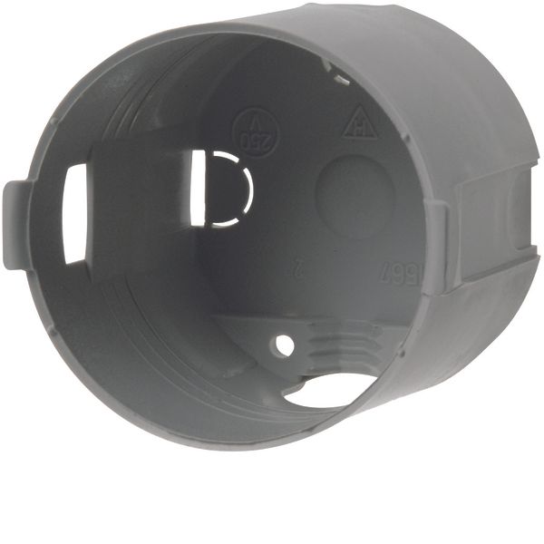 Contact protection box Ø 45 mm, Integro module inserts, grey image 1