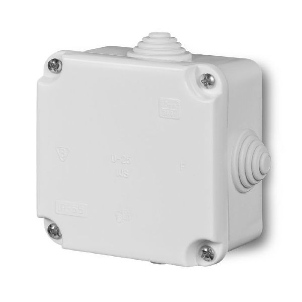 PK-0 HERMETIC JUNCTOIN BOX SURFACE MOUNTED WITH TERMINALS 5x2,5mm2 image 4