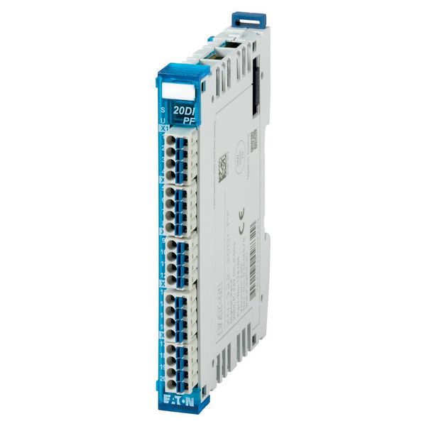 Digital input module, 20 digital inputs 24 V DC each, pulse-switching, 0.5 ms image 17