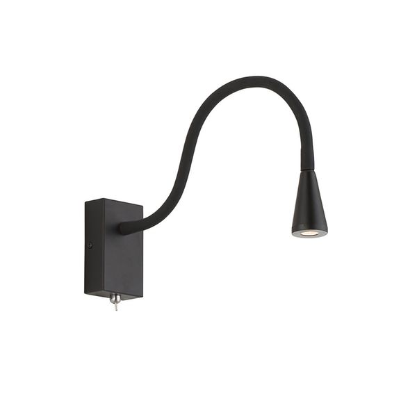 Wall Lamp Led Black Koko image 1