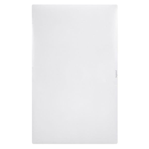 Flush-mounting cabinet Practibox³ - with earth - white door - 72 modules image 1