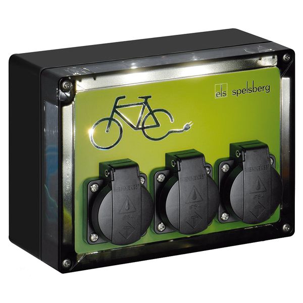 Bicycle charging station TG BCS 3 BE/FR LED image 2