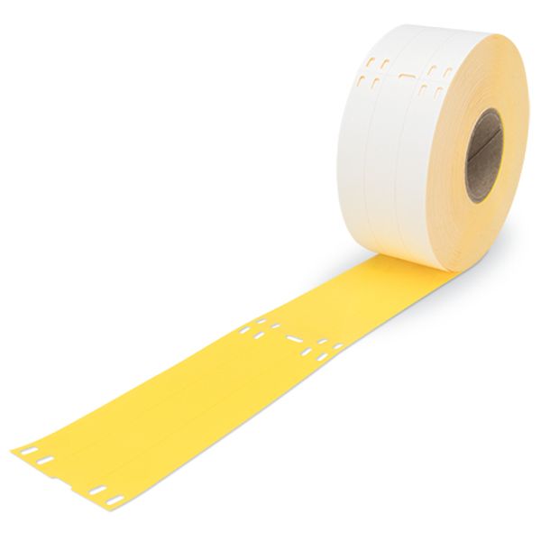 Cable tie marker for Smart Printer for use with cable ties yellow image 2